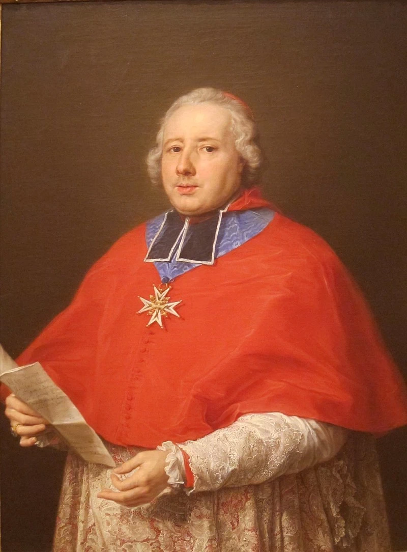 Ritratto del cardinale Etienne - René Potier de Gesvres, 1758, San Diego Museum of Art